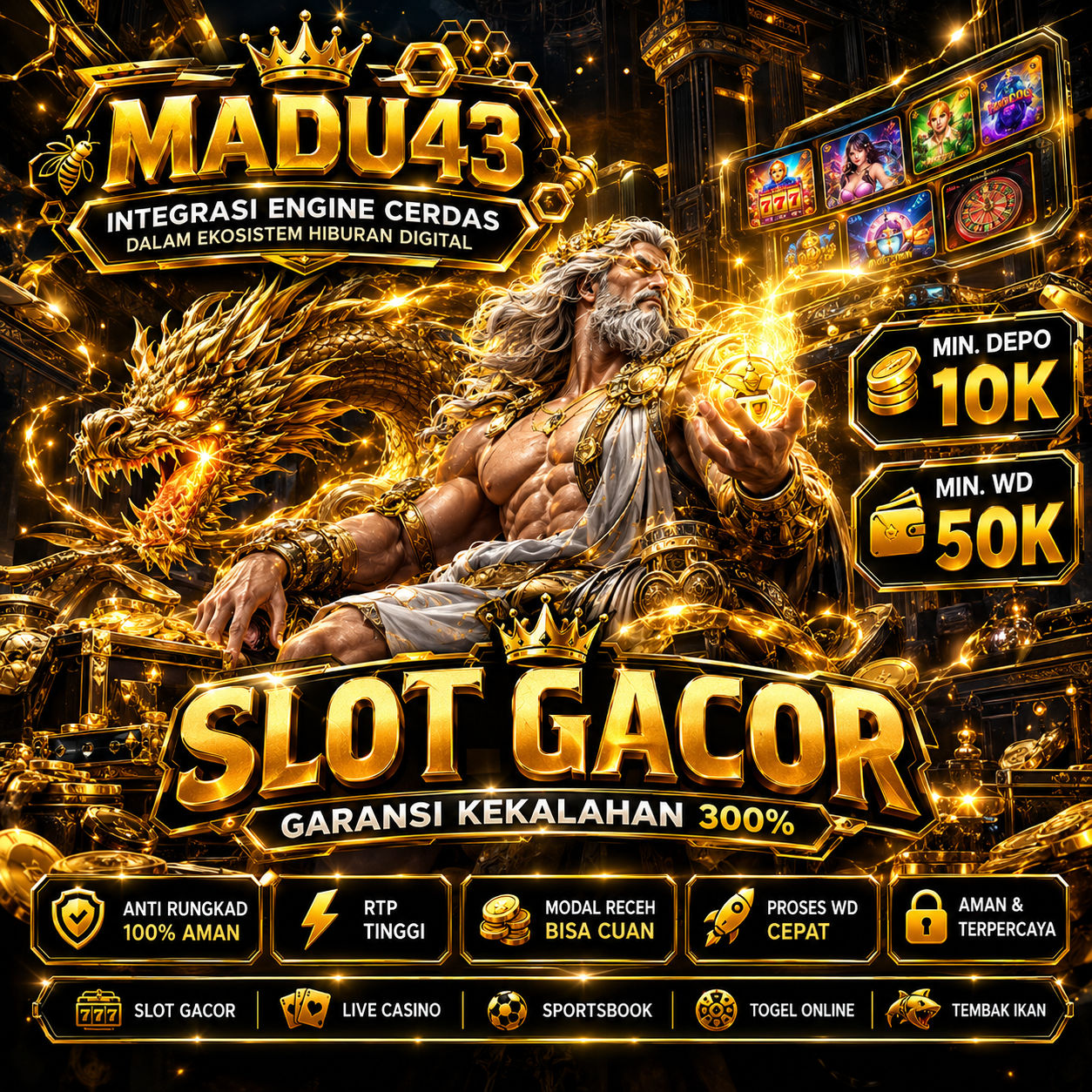 MADU43 | Integrasi Engine Cerdas dalam Ekosistem Hiburan Digital