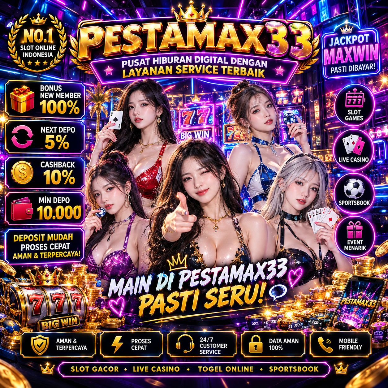 PESTAMAX33 | Pusat Hiburan Digital dengan Layanan Service Terbaik