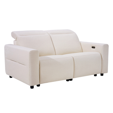 Lodden 70.8" Power Reclining Sofa Loveseat with Zero Gravity & USB-C，Beige