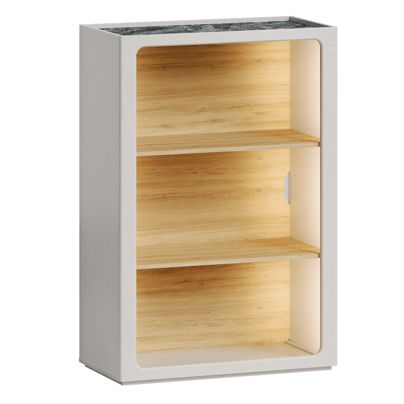FlexMod 31.5" Modular Open Bookshelf with Adjustable Shelves