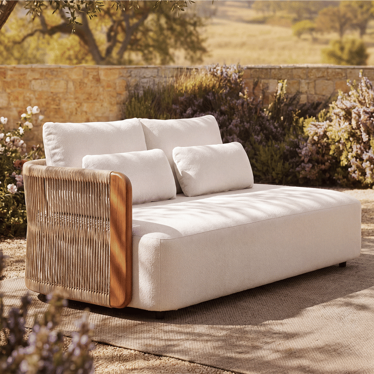 Mesa 3-Piece Outdoor Modular Sofa Set (Excludes Coffee Table)