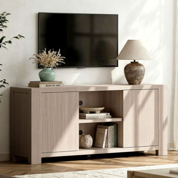 Nolan 58''TV Stand Media Console with Charging Station