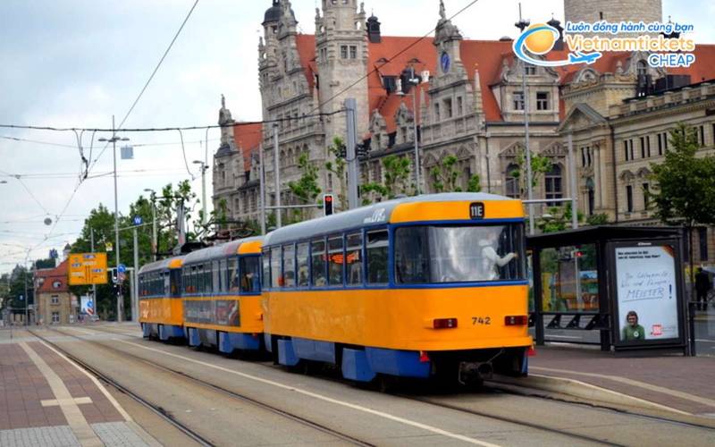 Hệ thống giao thông ở Leipzig rất phát triển