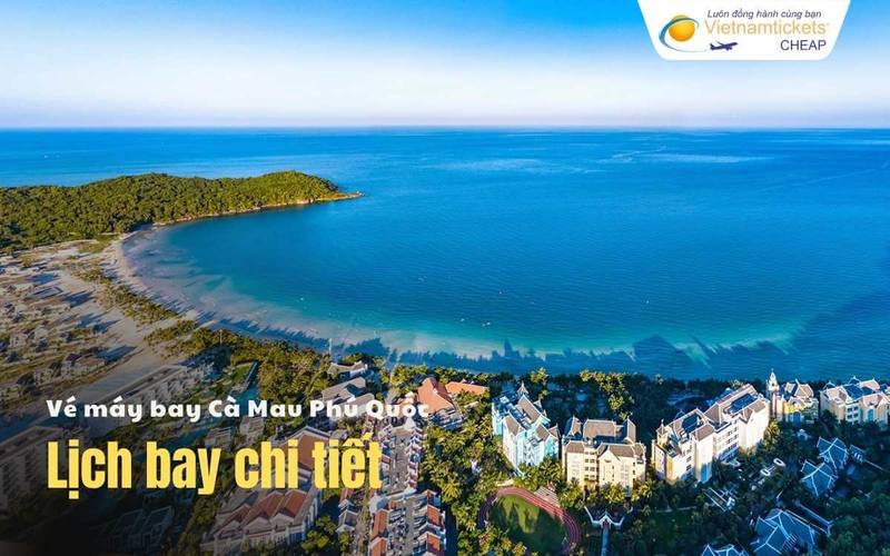 Lịch bay Cà Mau Phú Quốc