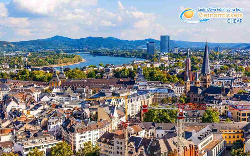Đặt vé máy bay đi Bonn giá rẻ