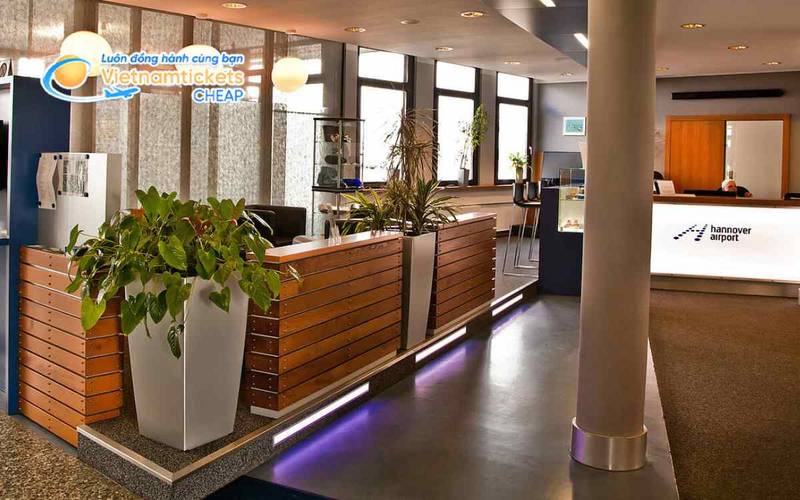 Chuyến bay hạ cánh tại sân bay Hannover 