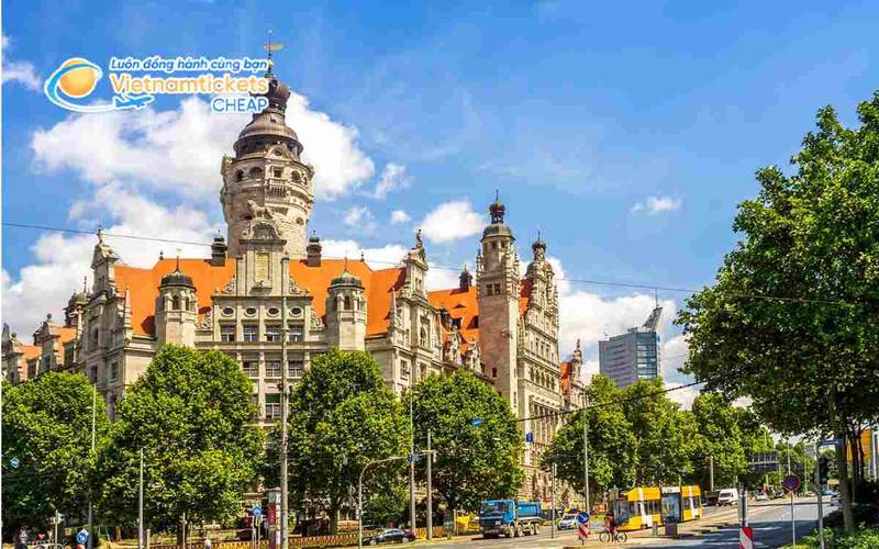 Đặt vé máy bay đi Leipzig giá rẻ