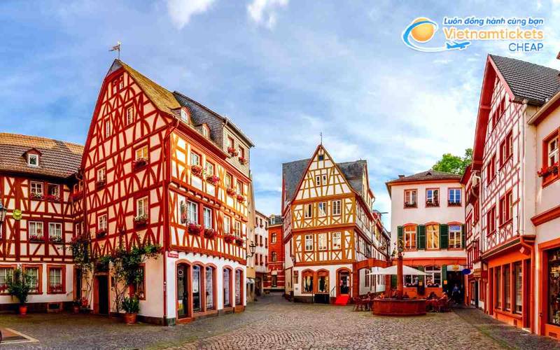 Đặt vé máy bay đi Mainz rẻ nhất