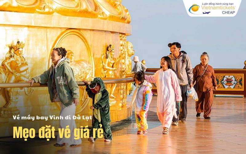 Mẹo đặt vé Vinh Đà Lạt