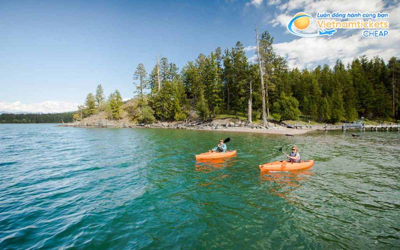 Flathead Lake ở Montana