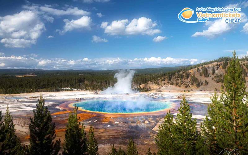Yellowstone địa điểm du lịch Mỹ