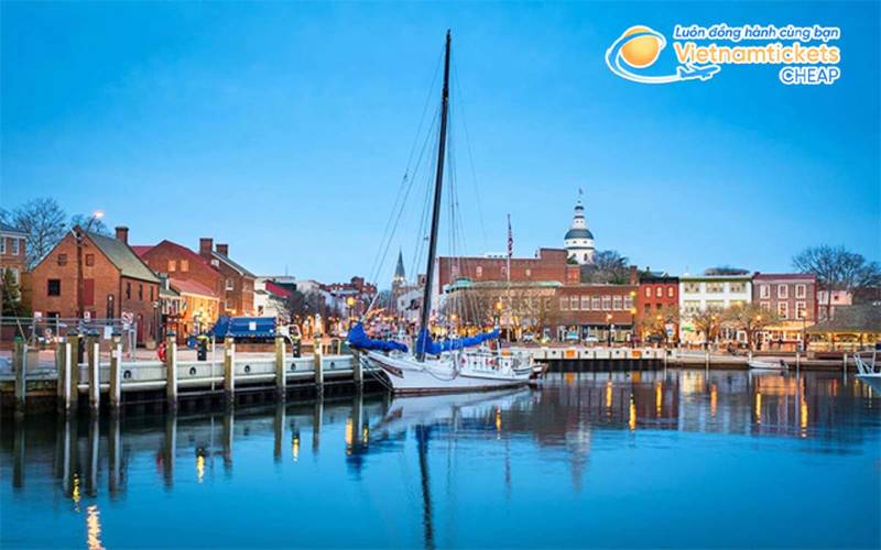 Giá vé máy bay đi Annapolis