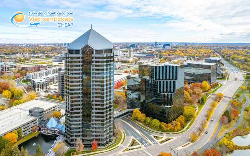 Giá vé máy bay đi Bloomington