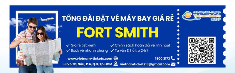 Đặt vé máy bay Fort Smith giá rẻ