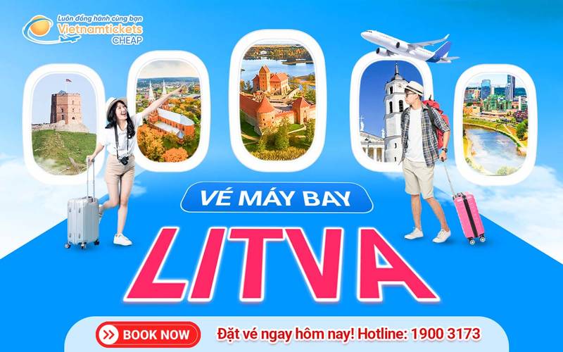 Vé máy bay đi Latvia ưu đãi chỉ từ 429 USD