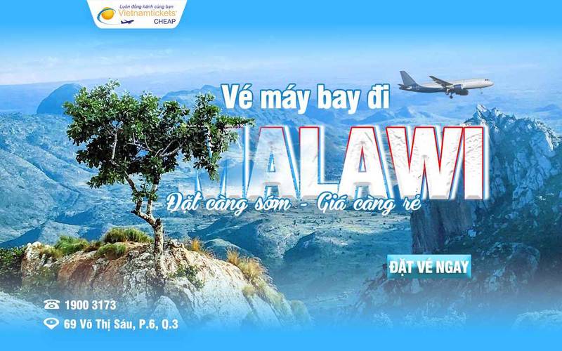 Vé máy bay đi Malawi