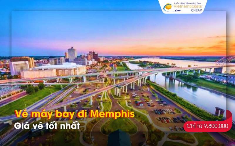 Giá vé máy bay đi Memphis