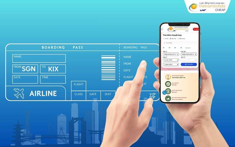 Đặt vé máy bay Sài Gòn Osaka sớm