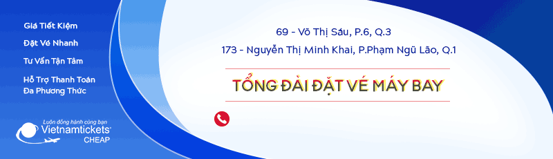 hotline đặt vé máy bay hãng Vietjet giá rẻ