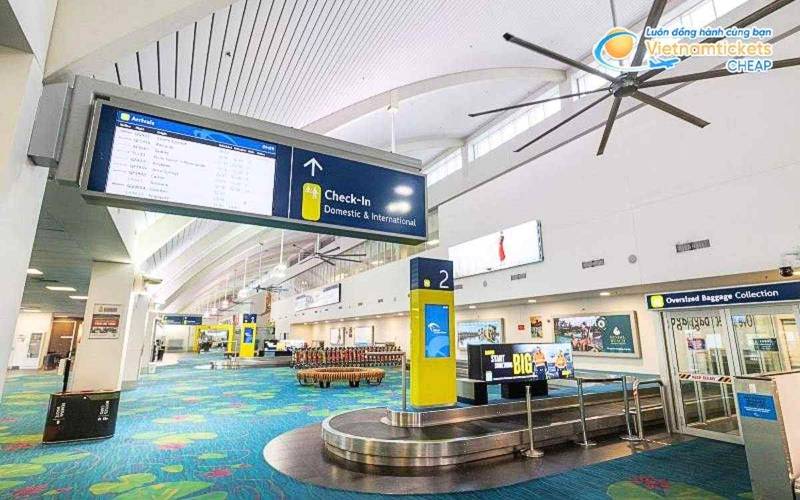 Dịch vụ tại nhà ga sân bay Darwin 