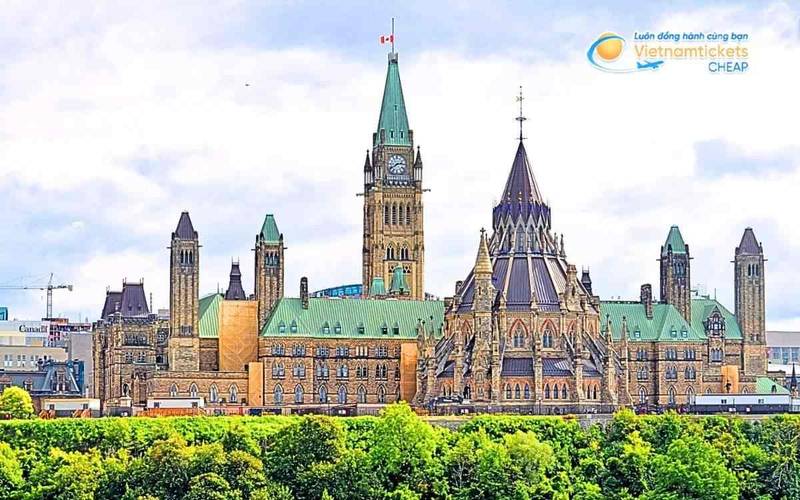 Vị trí và khu vực thủ đô Canada