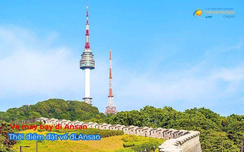 Thời điểm đặt vé đi Ansan
