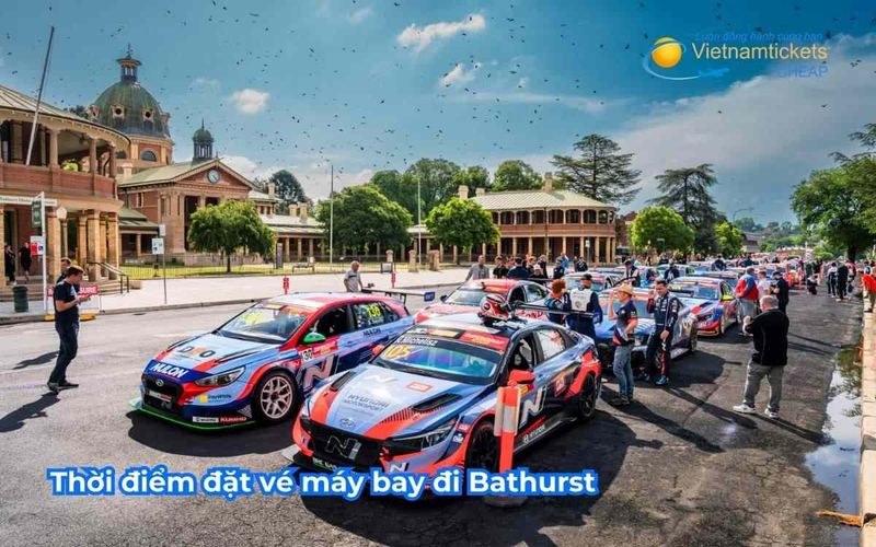 Thời điểm đặt vé máy bay đi Bathurst