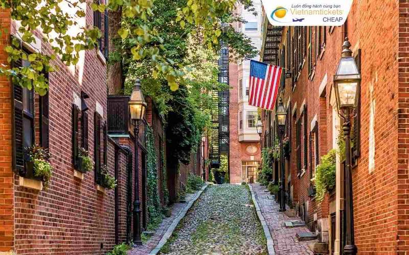 Thông tin vé máy bay đi Boston