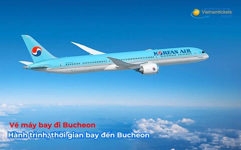 Hành trình, thời gian bay đến Bucheon