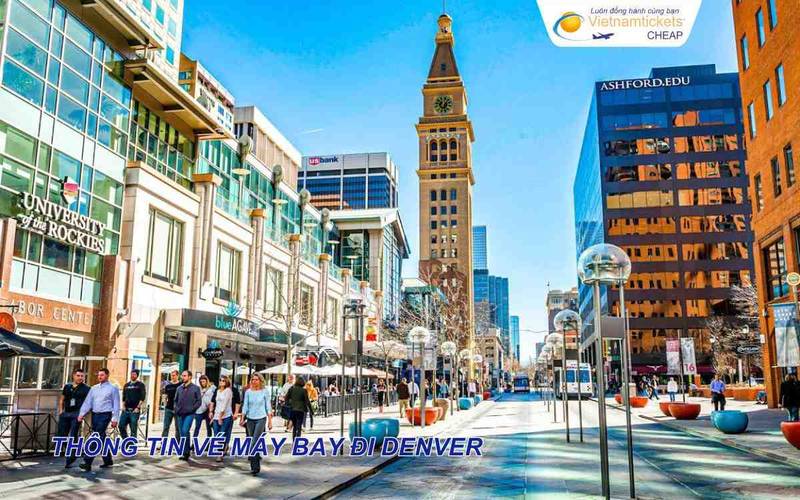 Thông tin vé máy bay đi Denver