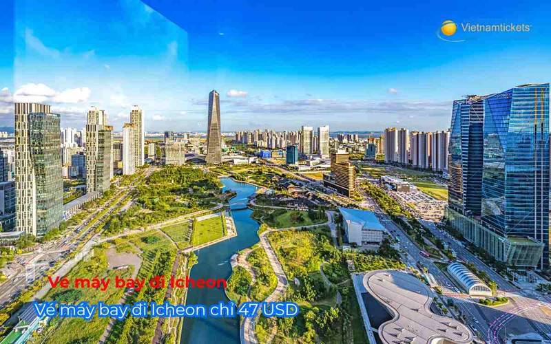 Vé máy bay đi Icheon chỉ 47 USD
