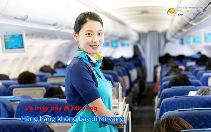 Hãng hàng không bay đi Miryang