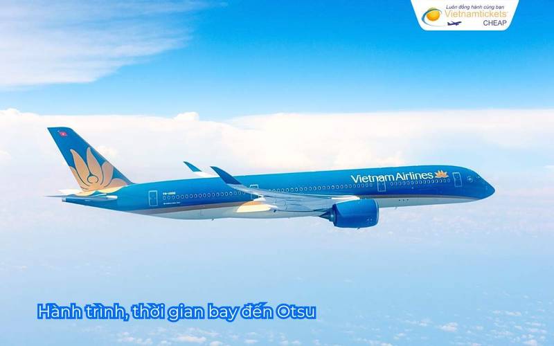 Hành trình, thời gian bay đến Otsu