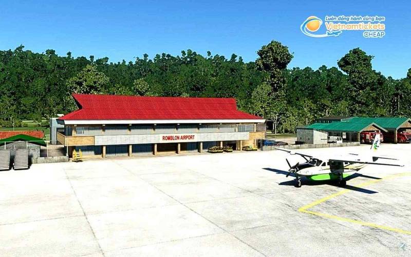 Bay đến Romblon hạ cánh ở sân bay nào?