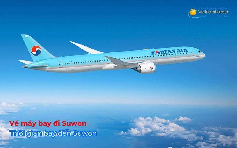 Thời gian bay đến Suwon 