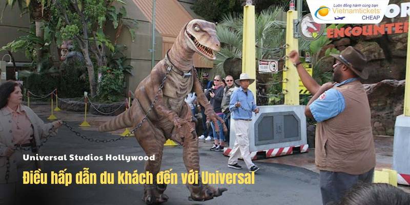 Điều hấp dẫn du khách đến với Universal
