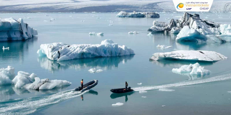Hồ băng Jökulsárlón Iceland
