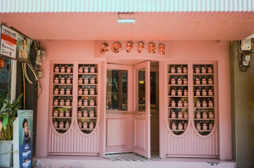 Milk tea shop website