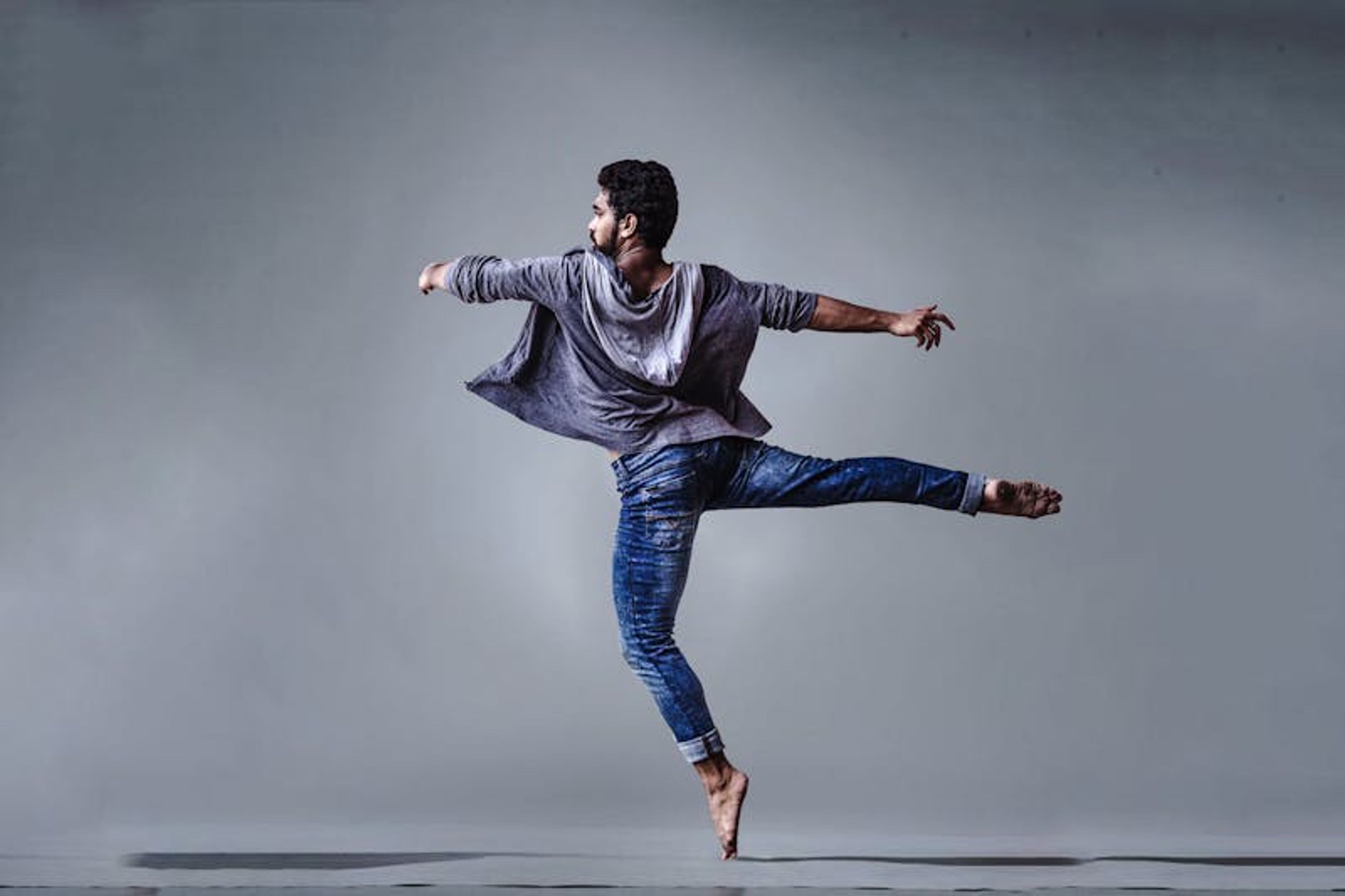 High-energy dance session in the studio
