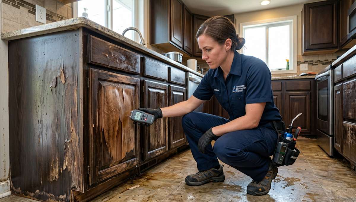 Water Damage To Cabinets in Kenilworth, NJ