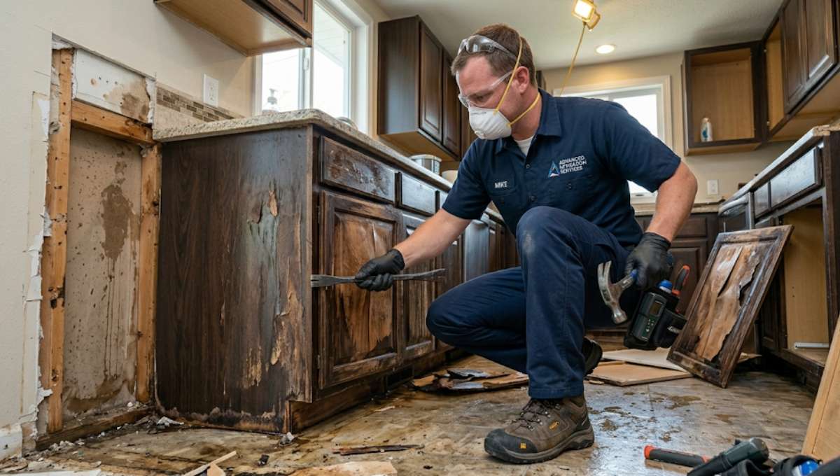 Cabinet Refacing After Water Damage in Kenilworth, NJ