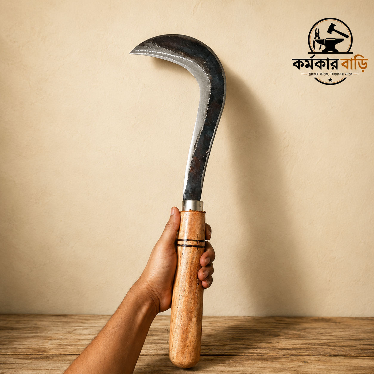 দেশি দা (গ্যাস পাইপ দিয়ে তৈরি) ছবি 7