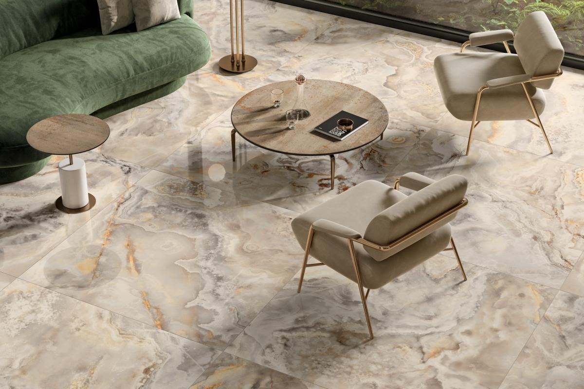 Placă ceramică porțelanată Cosmic Ivory – Gardenia Orchidea G27001