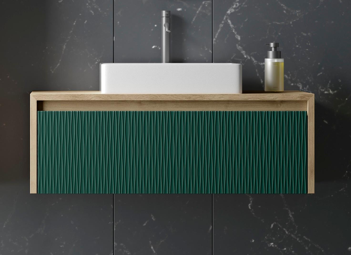 リピート【イケイコ】 Lm Db Ea Ep Pm 15ml 計5点 Mobilier baie Lambda Dune verde cu lavoar pe blat-Coycama