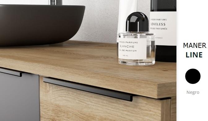PLA'NBページ Baza mobilier baie suspendat Landes modern antracit 70 cm