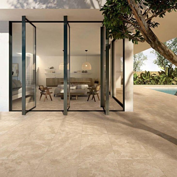 Placi ceramice Stonequartz Bianco Grip 60x60-Alfa Lux | Edil Italy