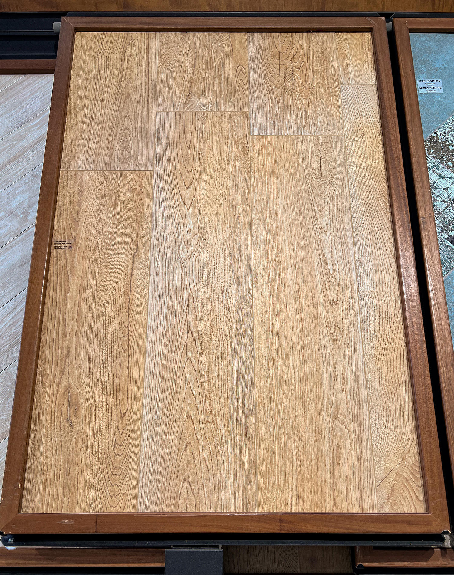 Placă ceramică tip lemn , încălzire in pardoseală Nordic Wood