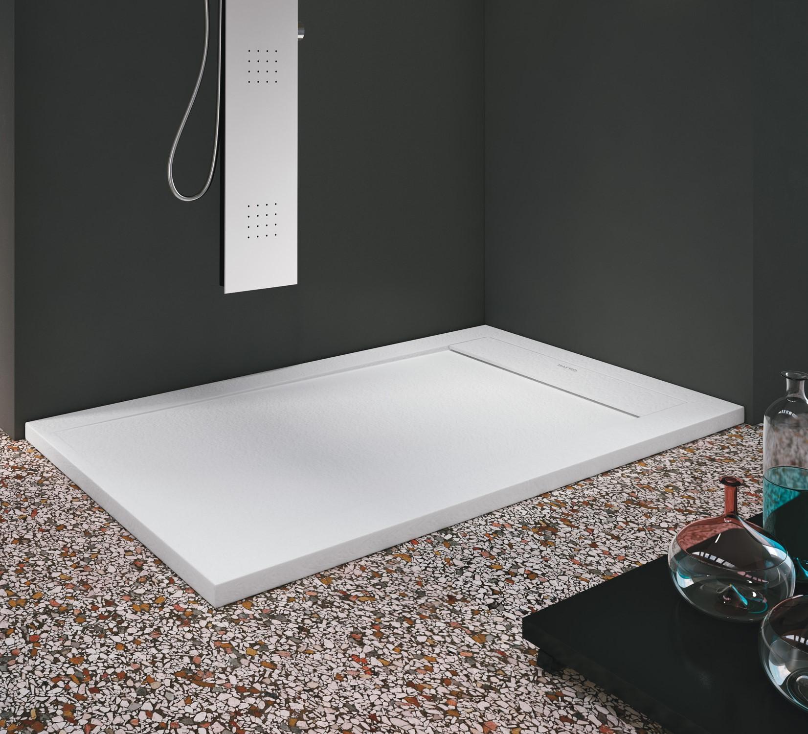 Cădiță de duș mineral compozit Forma Loom-Geromin 120x80 cm | Edil