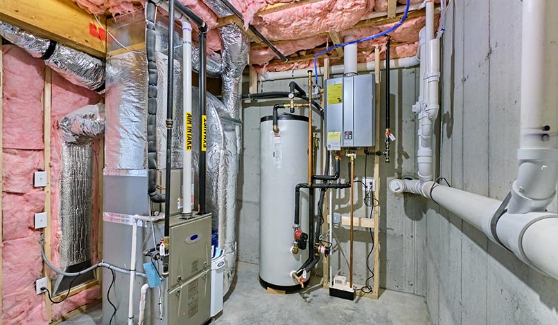 Residential water heater installation and service.