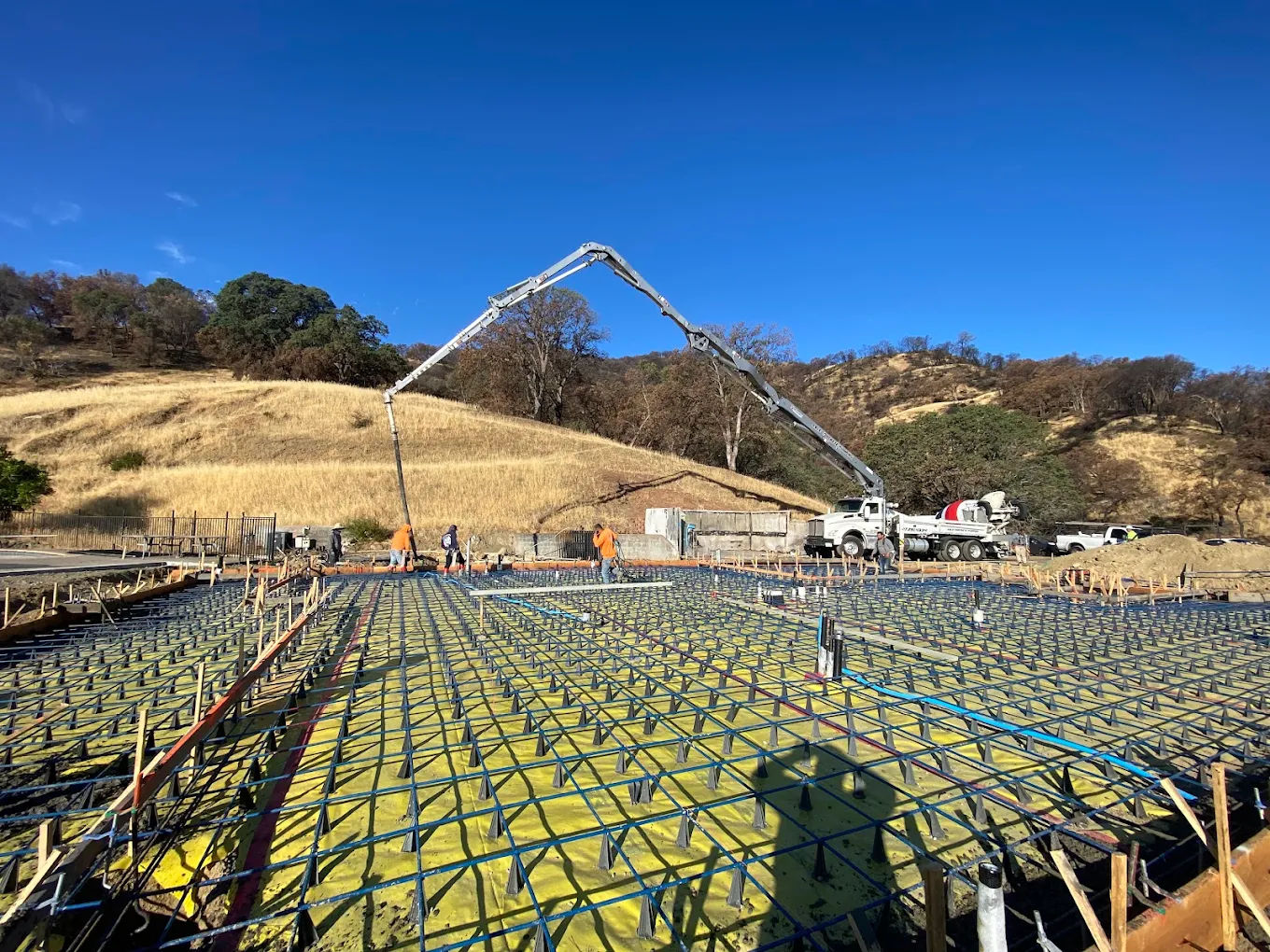 Able Concrete Pumping equipment and concrete pumping operations serving the San Francisco Bay Area